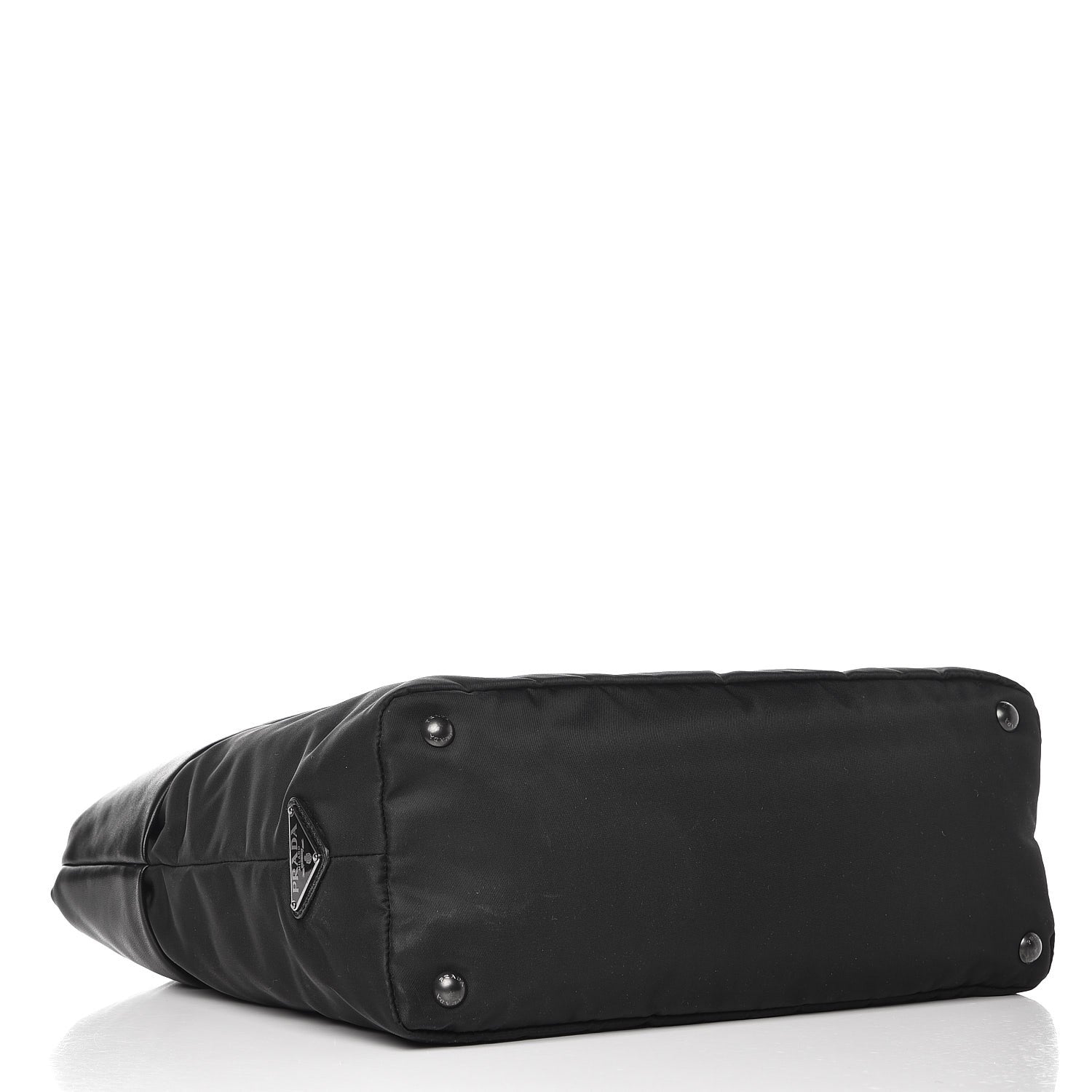 Prada Tessuto Nylon Nappa Tote Nero Black 4 of 8