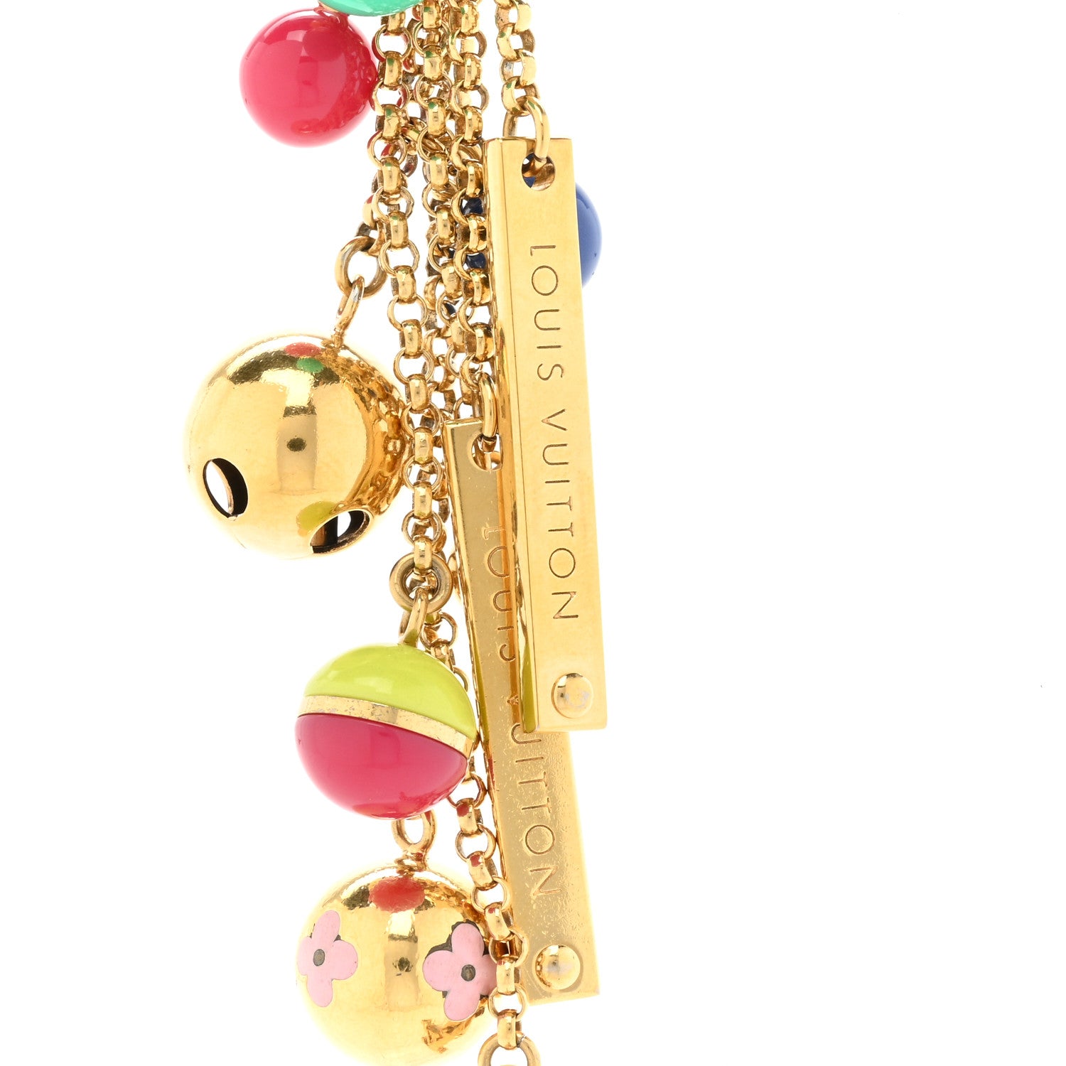 Louis Vuitton Grelots Bag Charm Key Ring 4 of 4