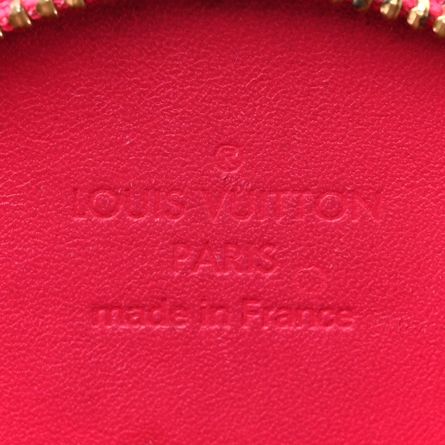 Louis Vuitton Vernis Roses Chapeau Coin Purse Rose Pop 6 of 12