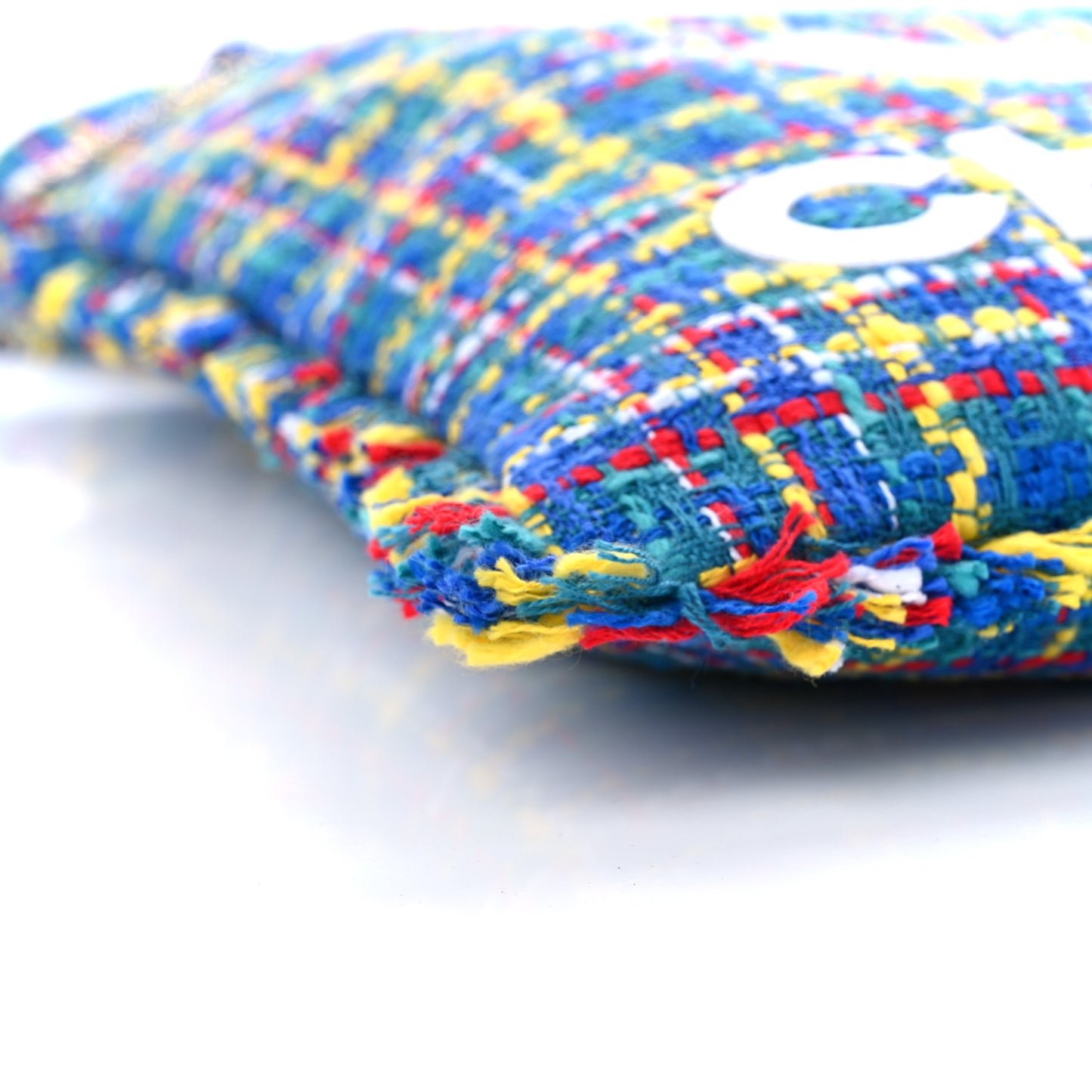 Tweed N°5 Tote White Multicolor