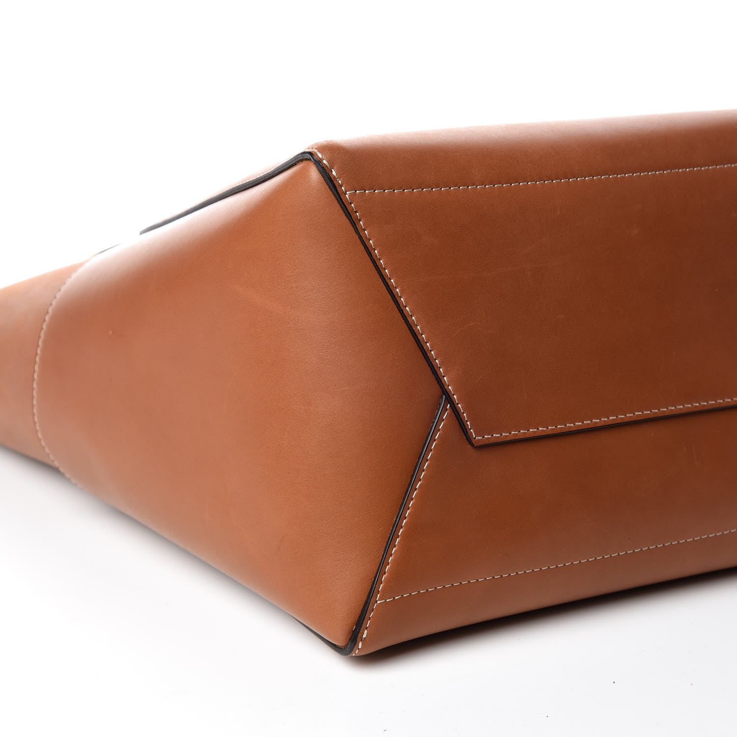 Celine Natural Calfskin Sangle Bucket Bag Tan 5 of 8