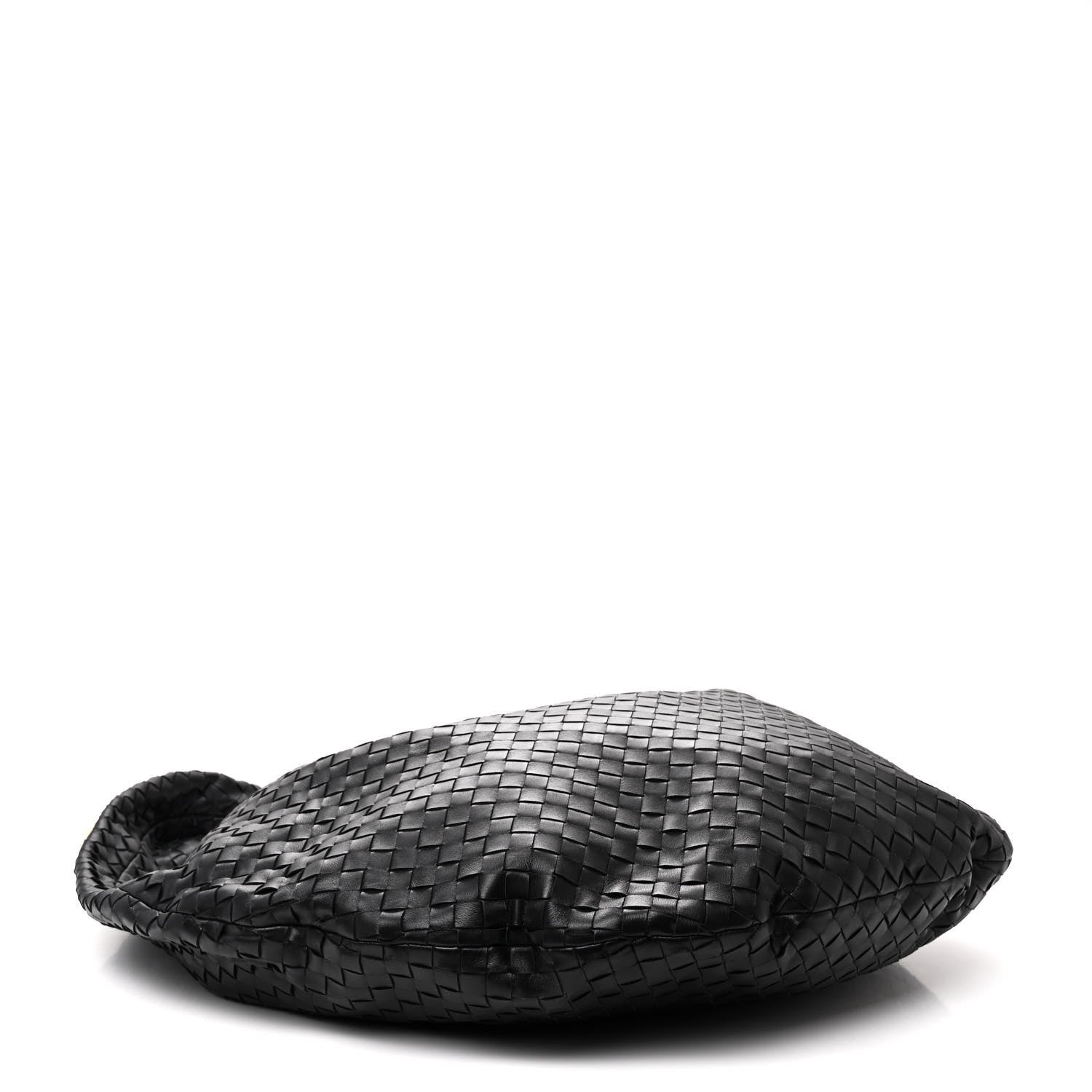 Bottega Veneta Nappa Intrecciato Maxi Jodie Black 4 of 10