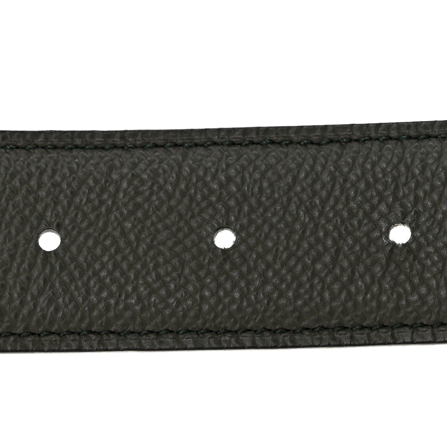 Hermes Epsom 32mm H Belt 100 40 Trench Vert De Gris 3 of 8
