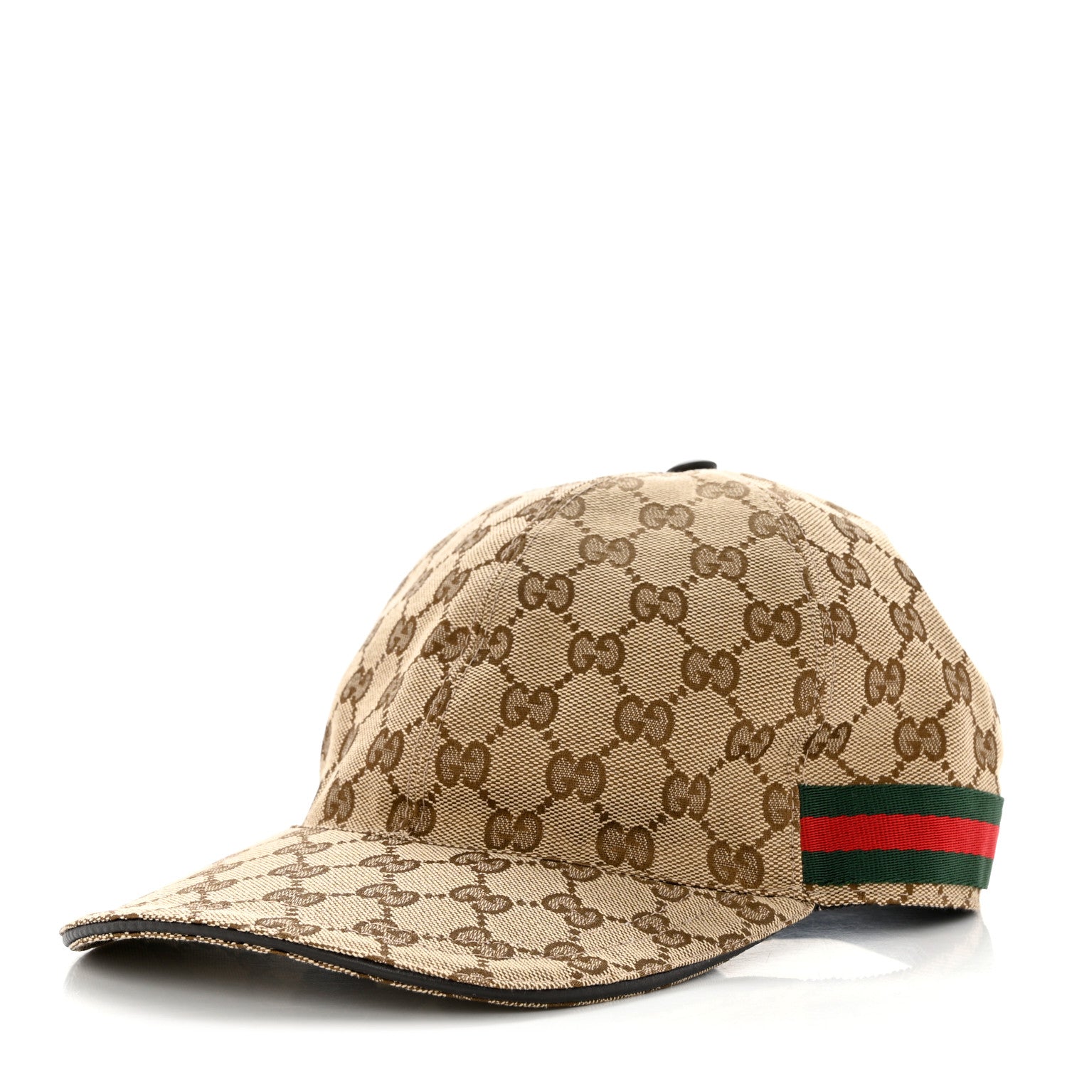 Gucci Monogram Web Baseball Hat S Beige Cocoa 1 of 9