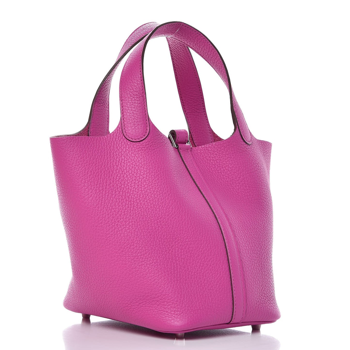 Taurillon Clemence Picotin Lock 18 PM Magnolia