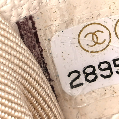 Chanel Goatskin Quilted Large Chanel 19 Flap Light Beige 7 of 10