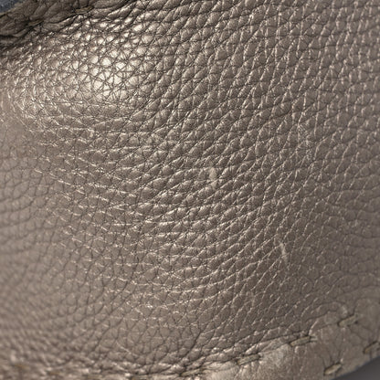 Fendi Cuoio Romano Selleria Hobo Peltro 15 of 22