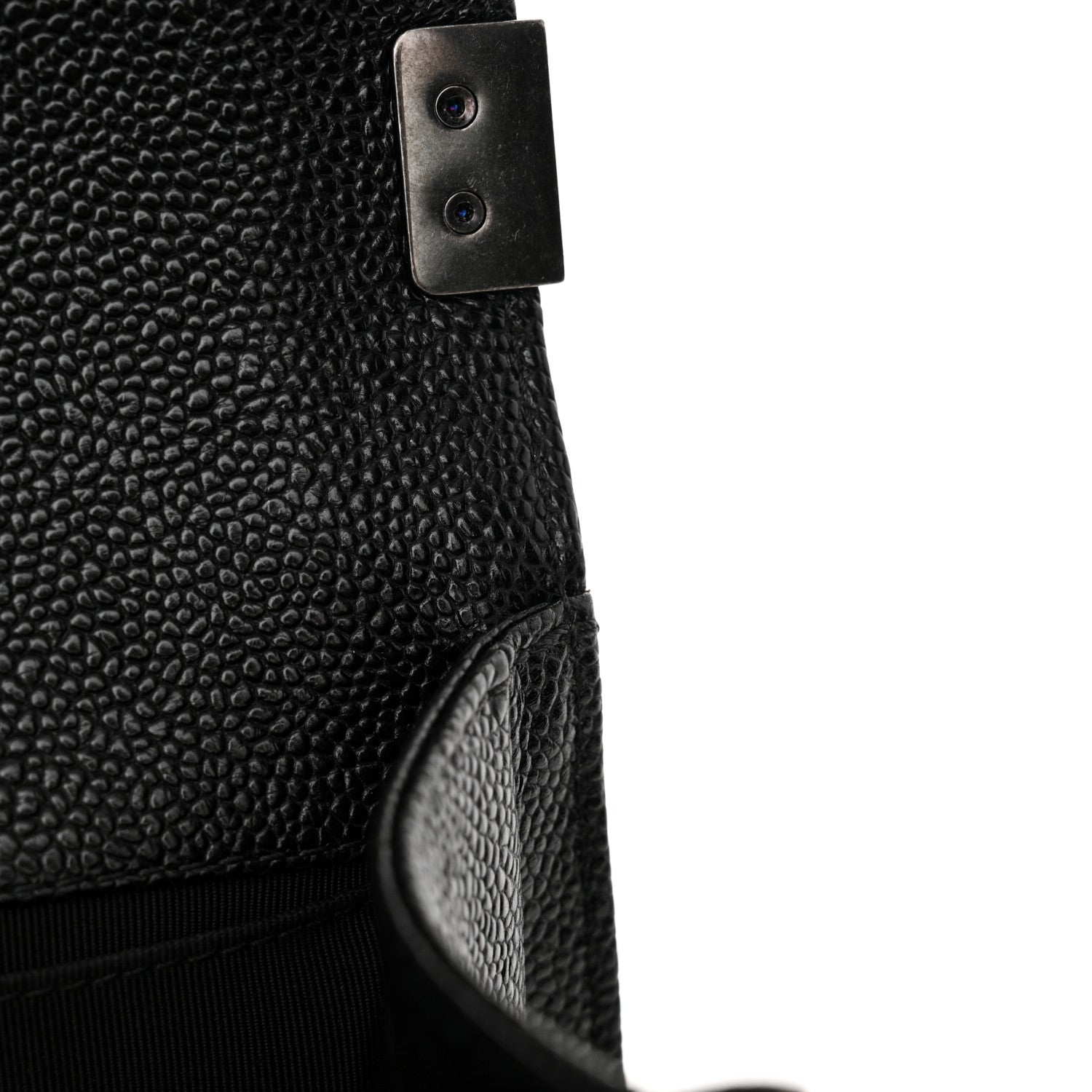 Chanel Caviar Quilted Medium Boy Flap Black 11 of 11