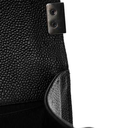 Chanel Caviar Quilted Medium Boy Flap Black 11 of 11