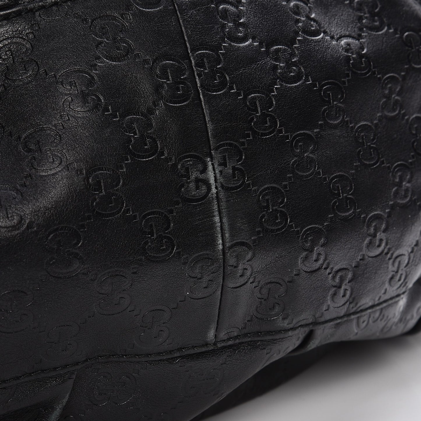 Guccissima Icon Bit Shoulder Bag Black