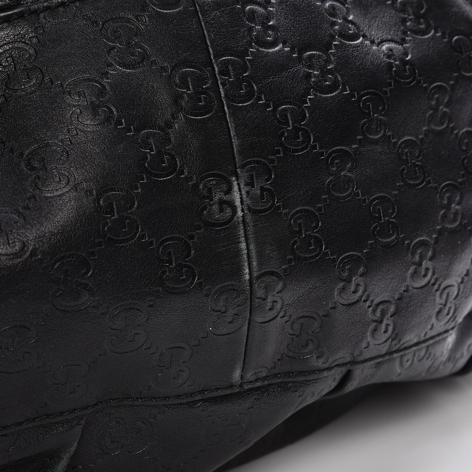 Gucci Guccissima Icon Bit Shoulder Bag Black 9 of 9