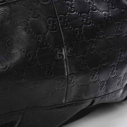 Gucci Guccissima Icon Bit Shoulder Bag Black 9 of 9