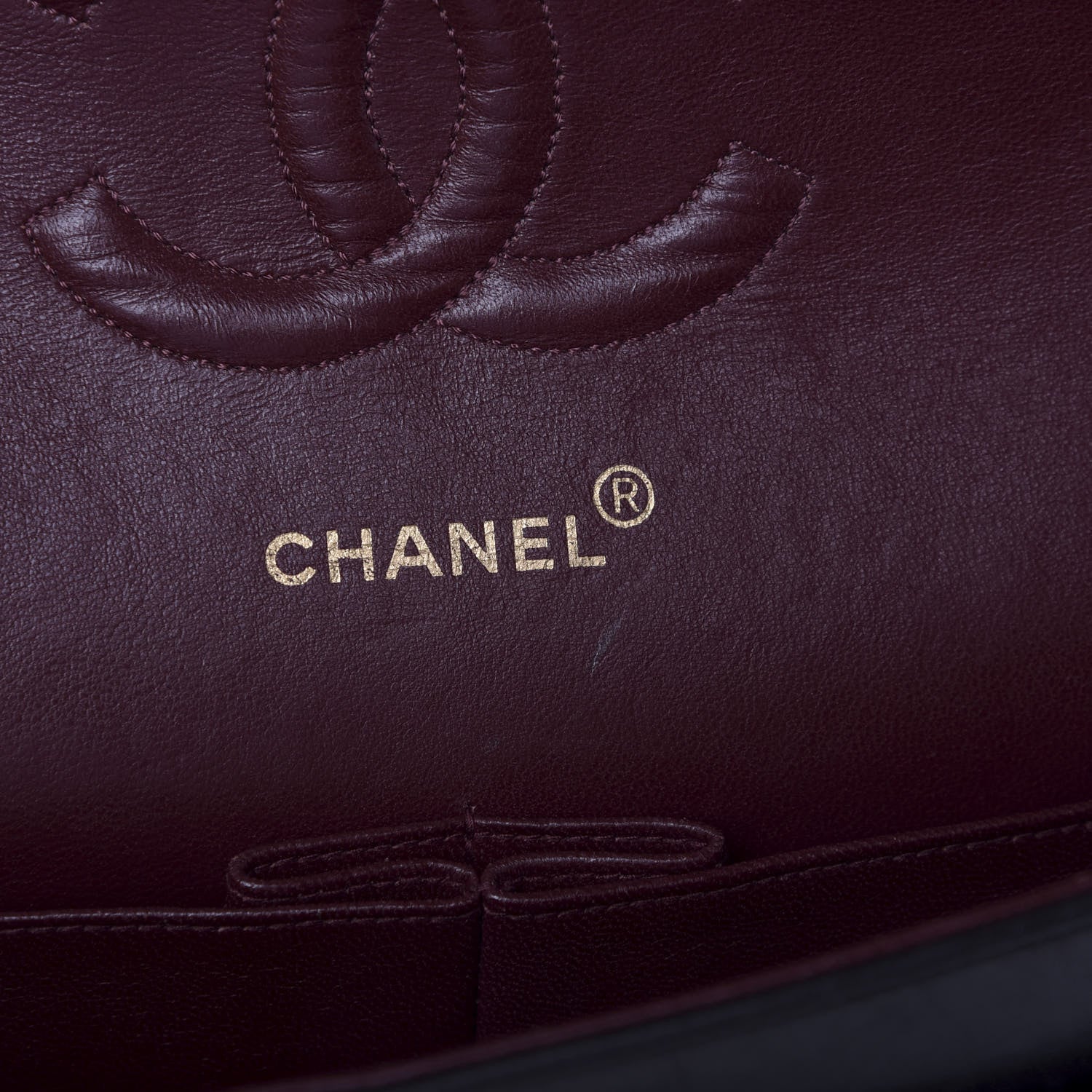 Chanel Lambskin Quilted Medium Double Flap Black 9 of 12