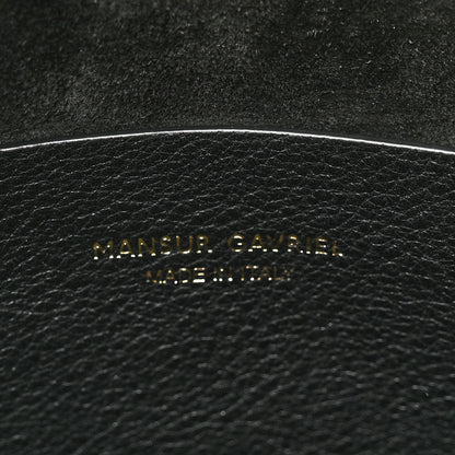 Mansur Gavriel Calfskin Candy Hobo Black 6 of 10