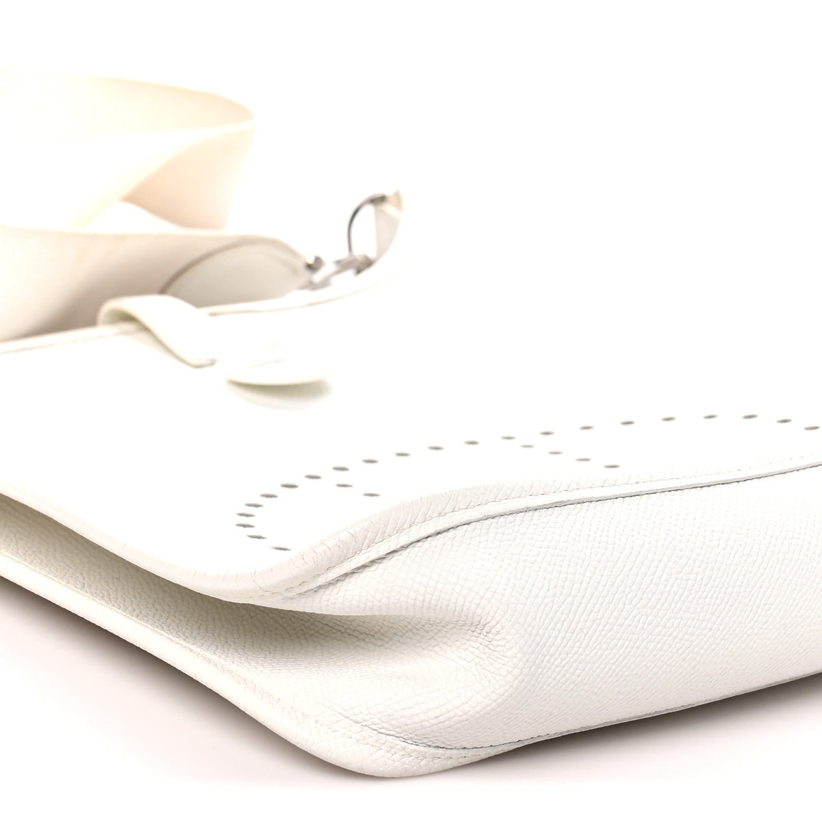 Hermes Epsom Evelyne GM White 9 of 10