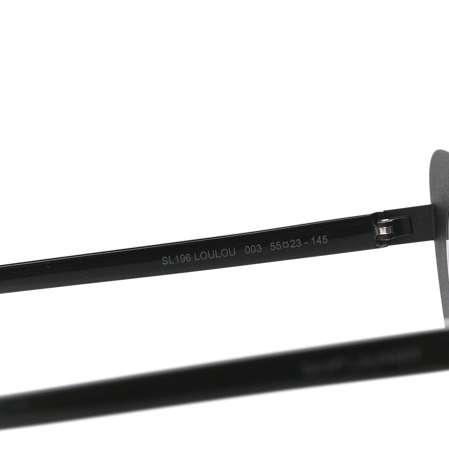 Acetate Heart Frame Loulou SL181 Sunglasses Black