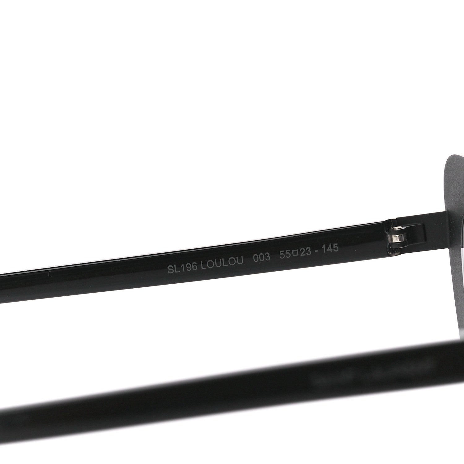 Saint Laurent Acetate Heart Frame Loulou SL181 Sunglasses Black 5 of 8