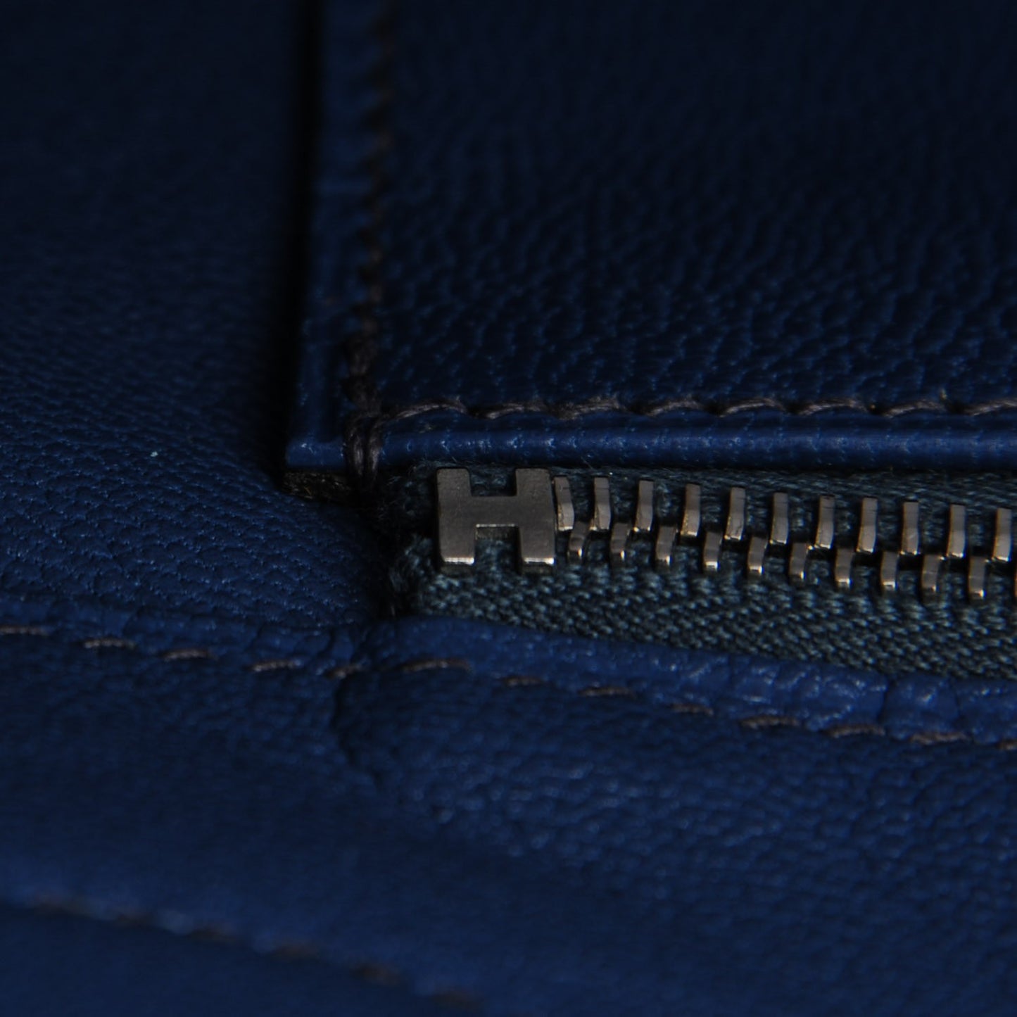 Ostrich Birkin 35 Bleu Roi