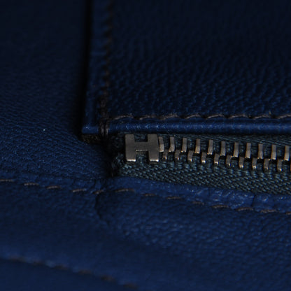 Hermes Ostrich Birkin 35 Bleu Roi 11 of 27