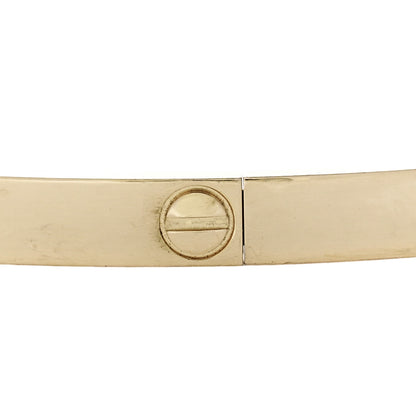 Cartier 18K Yellow Gold Small LOVE Bracelet 17 6 of 9