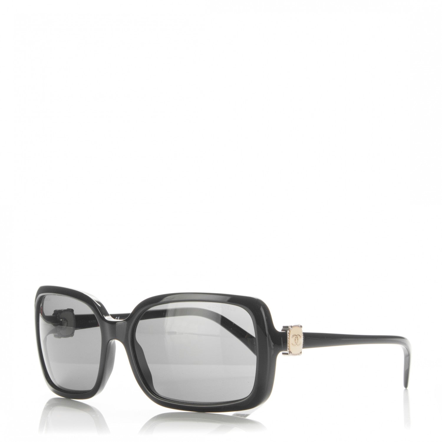 Chanel Acetate CC Logo Sunglasses 5175 Black 1 of 5