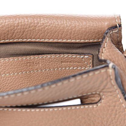 Chloe Calfskin Mini Marcie Round Crossbody Bag Nut 6 of 14