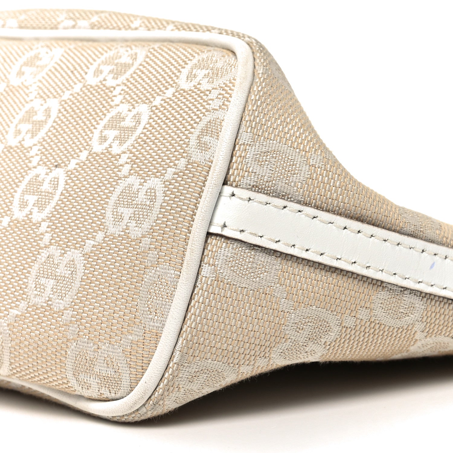 Gucci Monogram Boat Pochette White 10 of 10