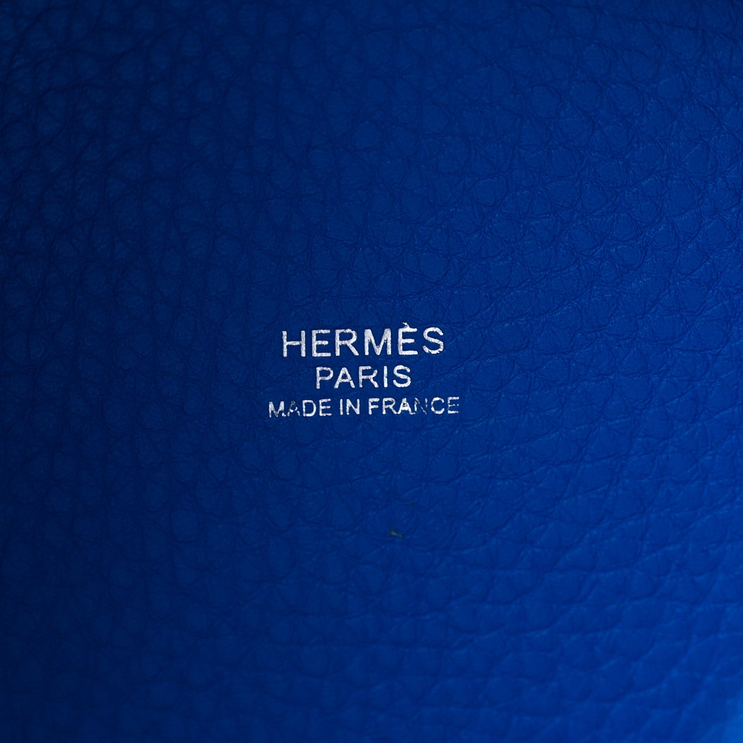 Hermes Taurillon Clemence Picotin Lock 22 MM Bleu Hydra 6 of 13