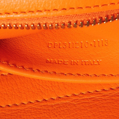 Saint Laurent Leather Small Classic Y Cabas Orange 8 of 9