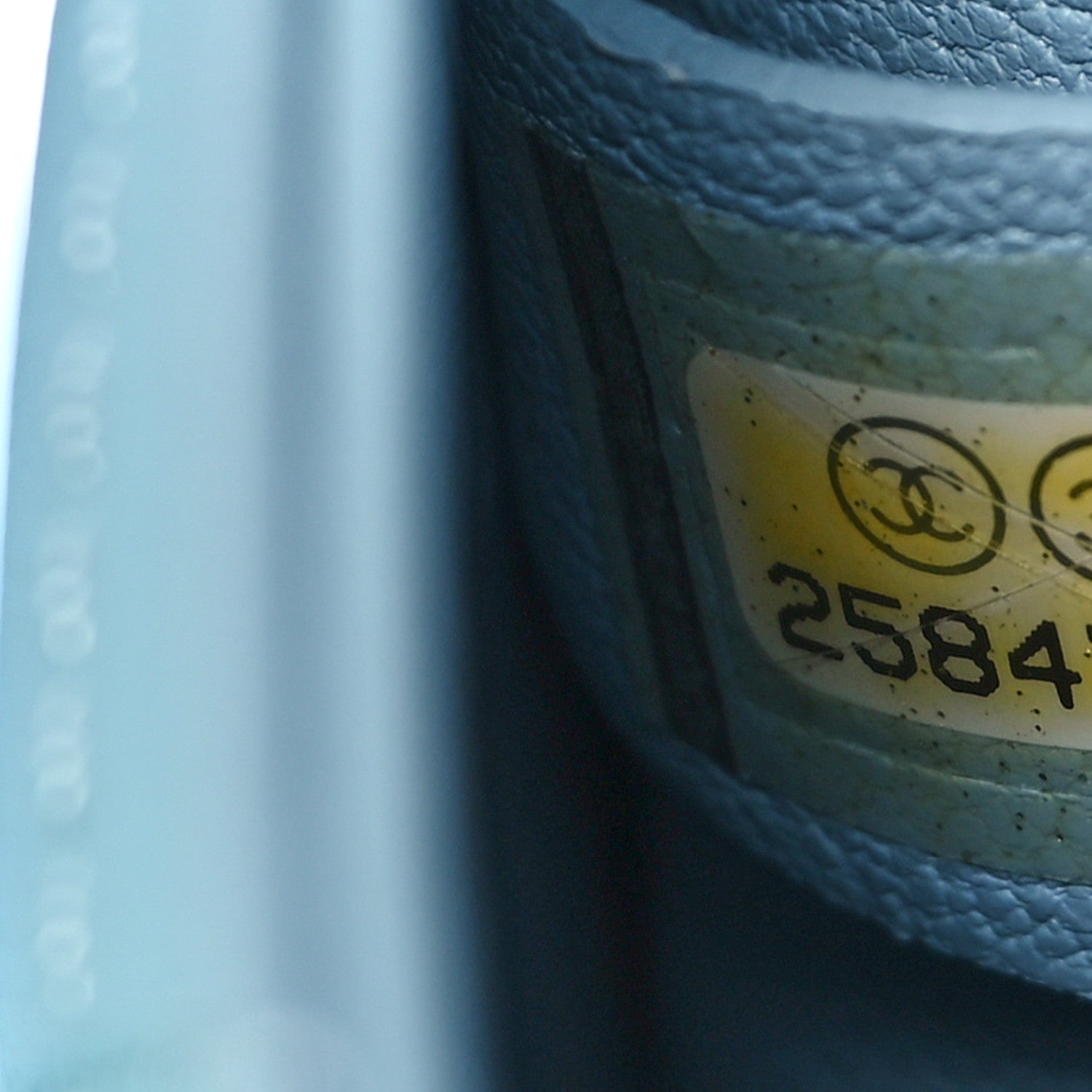 Chanel PVC Lambskin Stitched Medium Coco Splash Shopping Bag Blue Green Pink 6 of 11