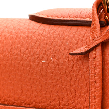 Hermes Togo Shoulder Kelly 40 Orange 11 of 11