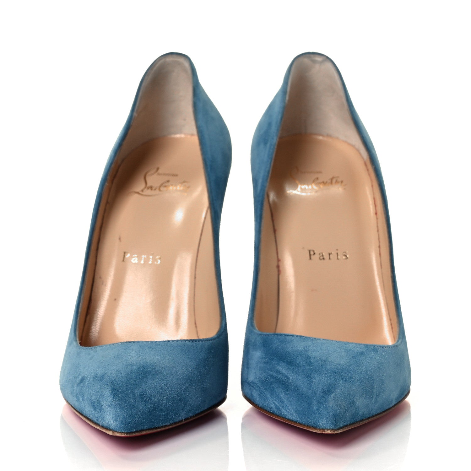 Christian Louboutin Suede So Kate 100 Pumps 37.5 Positano 2 of 8