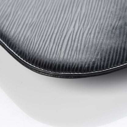 Louis Vuitton Epi Demi Lune Pochette Black 9 of 14