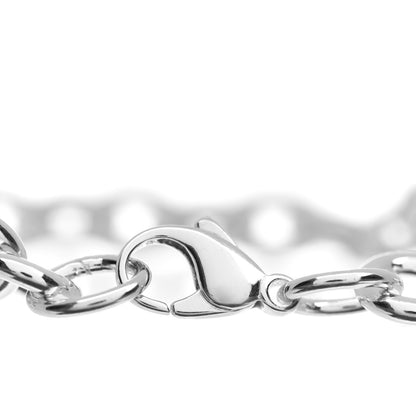 Tiffany Sterling Silver Round Chain Link Bracelet 3 of 4
