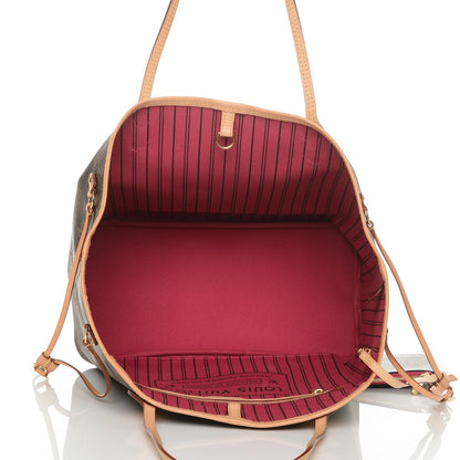 Louis Vuitton Monogram Neo Neverfull MM Pivoine 6 of 9