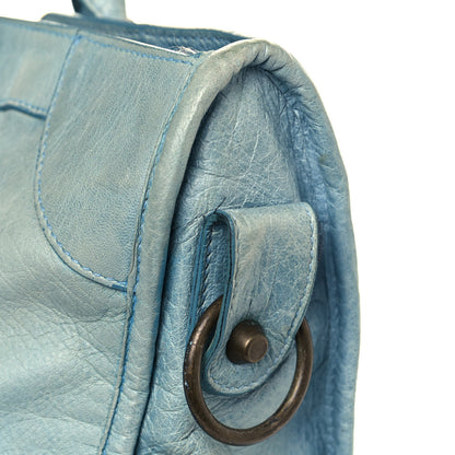 Balenciaga Agneau Classic Hardware City Bleu Acier 13 of 21