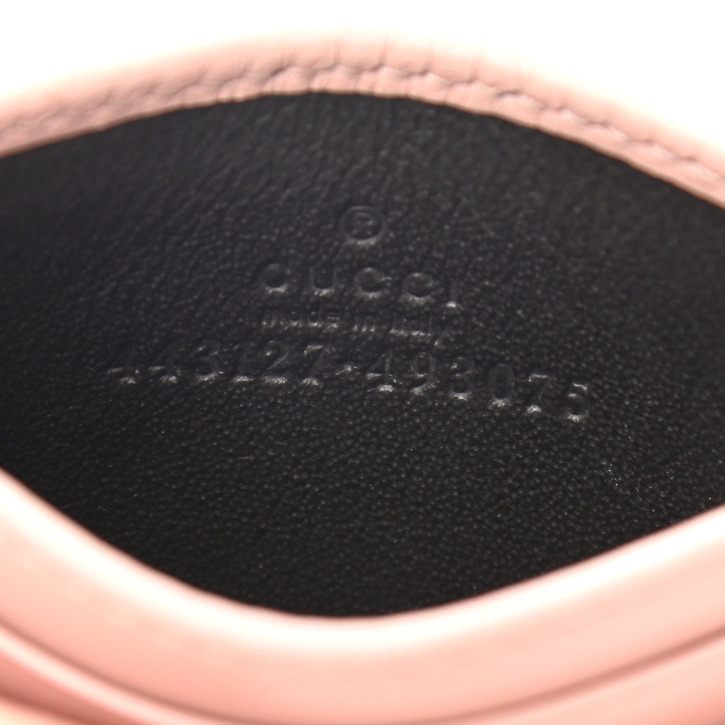 Calfskin Matelasse GG Marmont Card Holder Perfect Pink