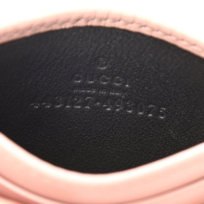 Gucci Calfskin Matelasse GG Marmont Card Holder Perfect Pink 6 of 6