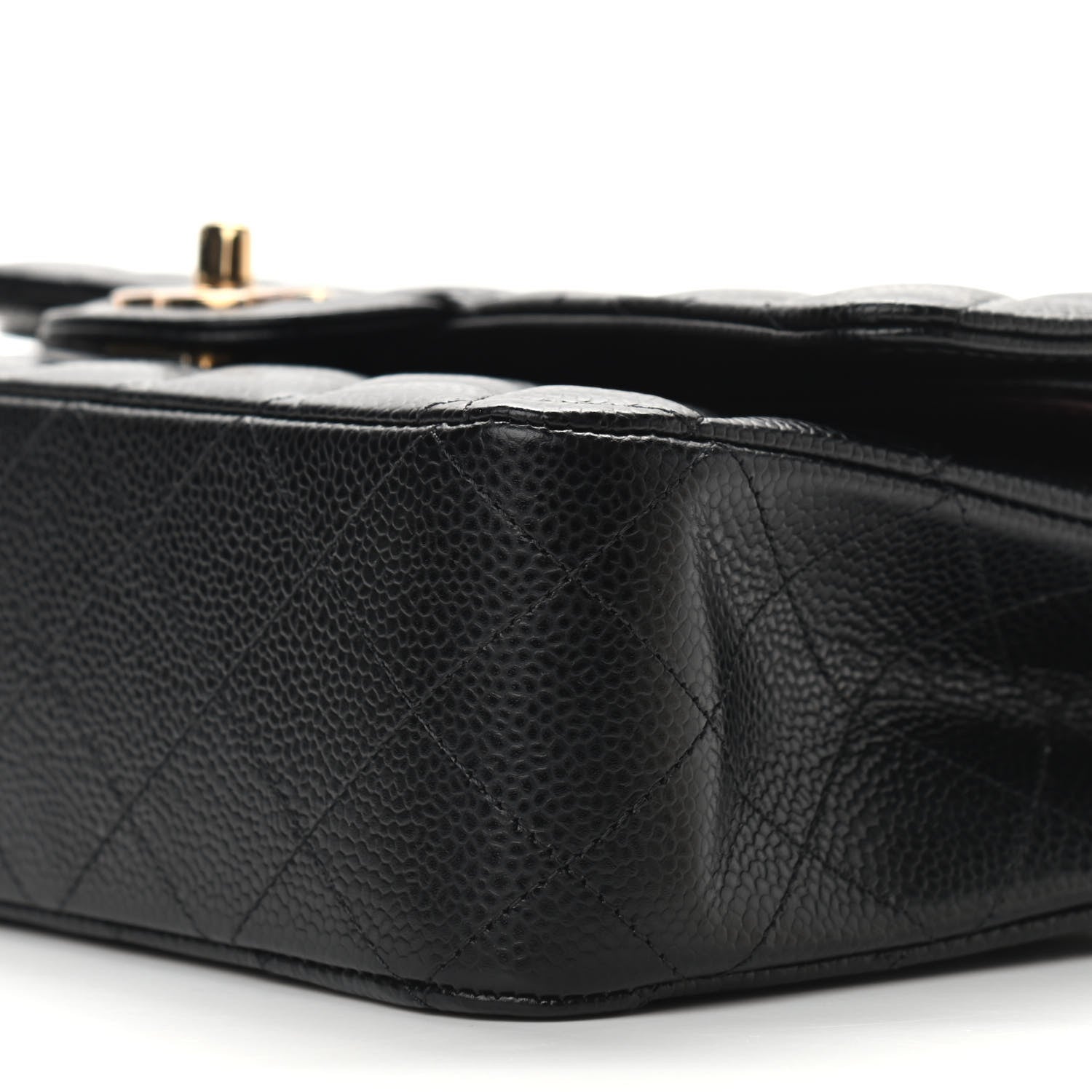 Chanel Caviar Quilted Medium Double Flap Black 9 of 9