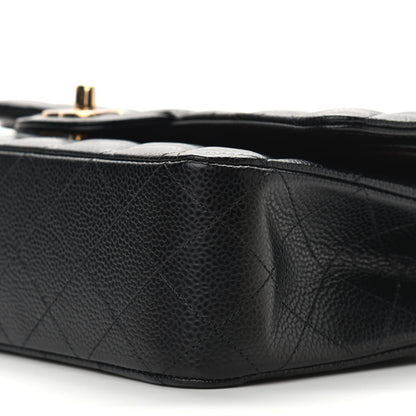 Chanel Caviar Quilted Medium Double Flap Black 9 of 9