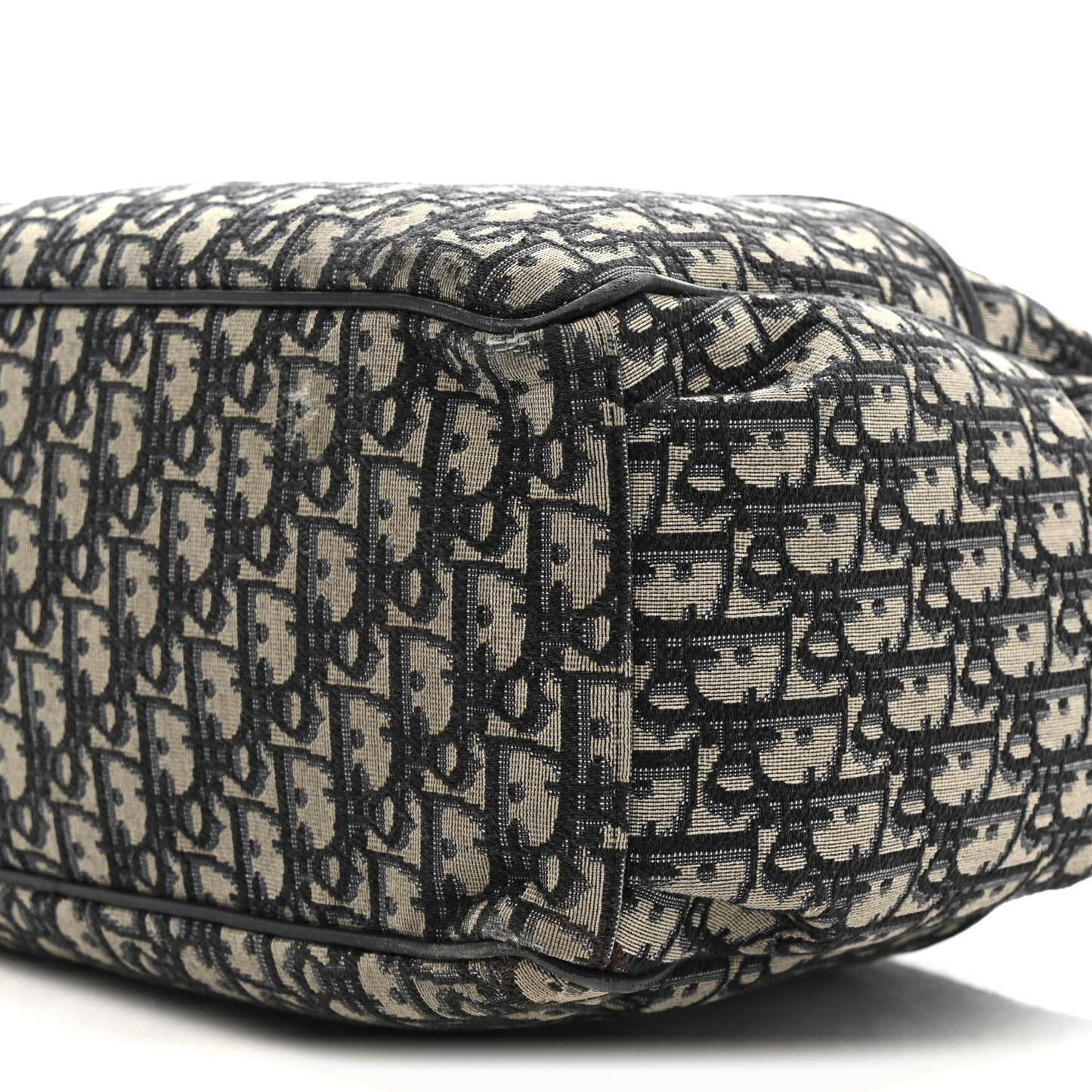 Oblique Baby Changing Bag Beige Black