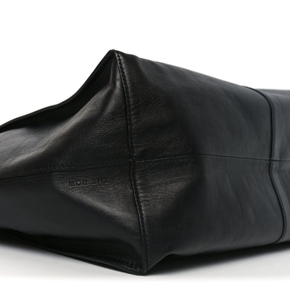 The Row Nappa Aspen Clutch Bag Black 8 of 9