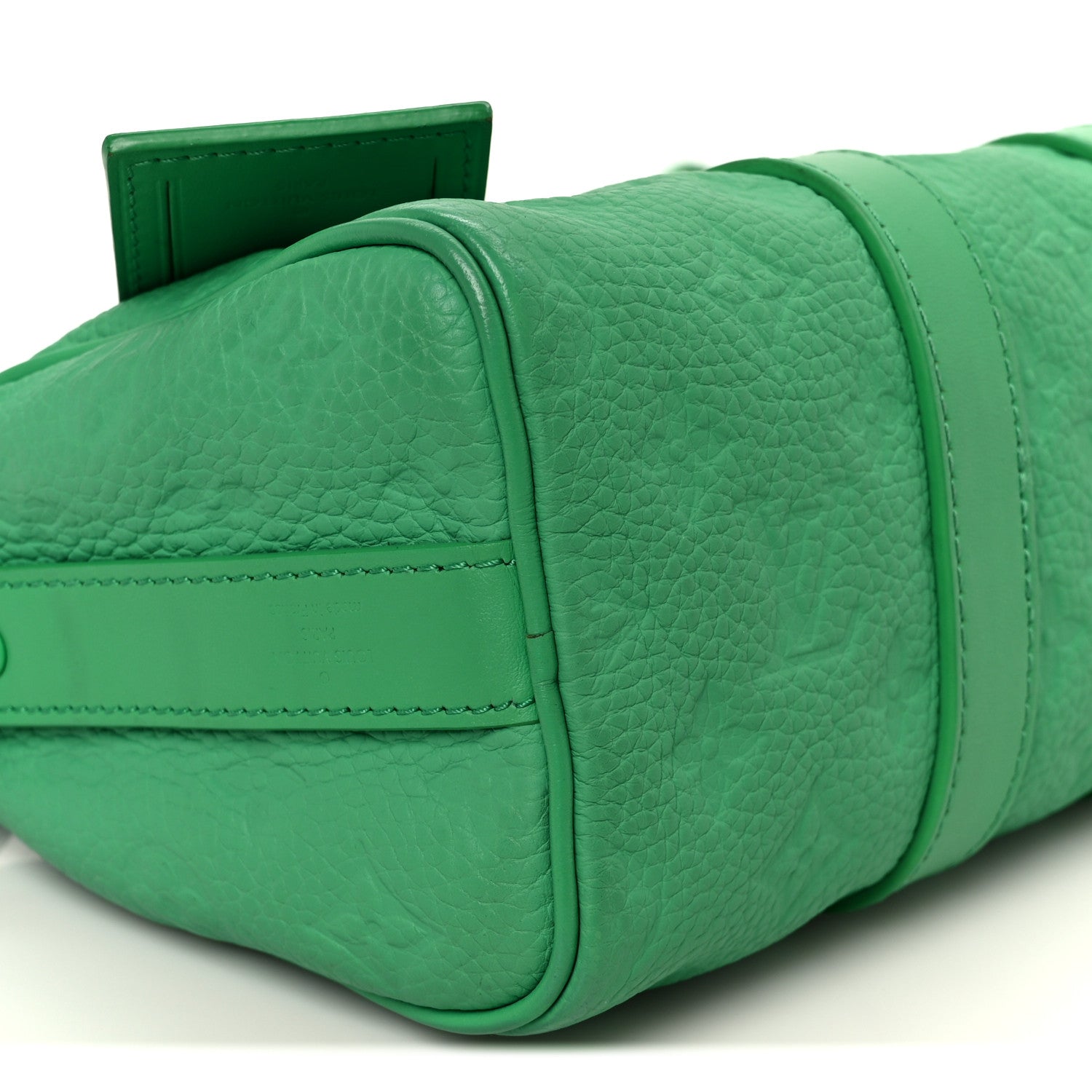 Louis Vuitton Monogram Taurillon Keepall Bandouliere 25 Minty Green 9 of 10