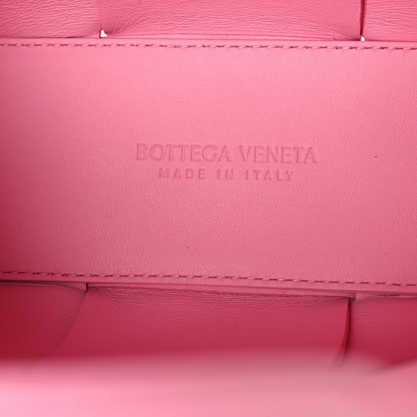 Lambskin Maxi Intreccio Candy Arco Tote Ribbon