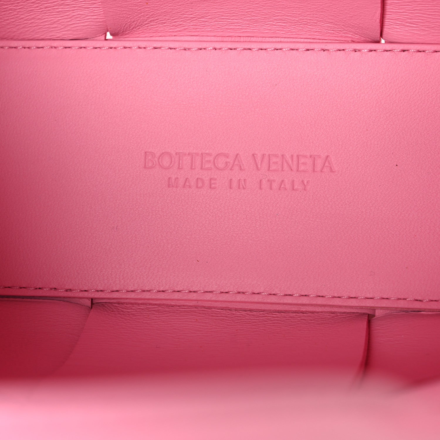Bottega Veneta Lambskin Maxi Intreccio Candy Arco Tote Ribbon 7 of 10