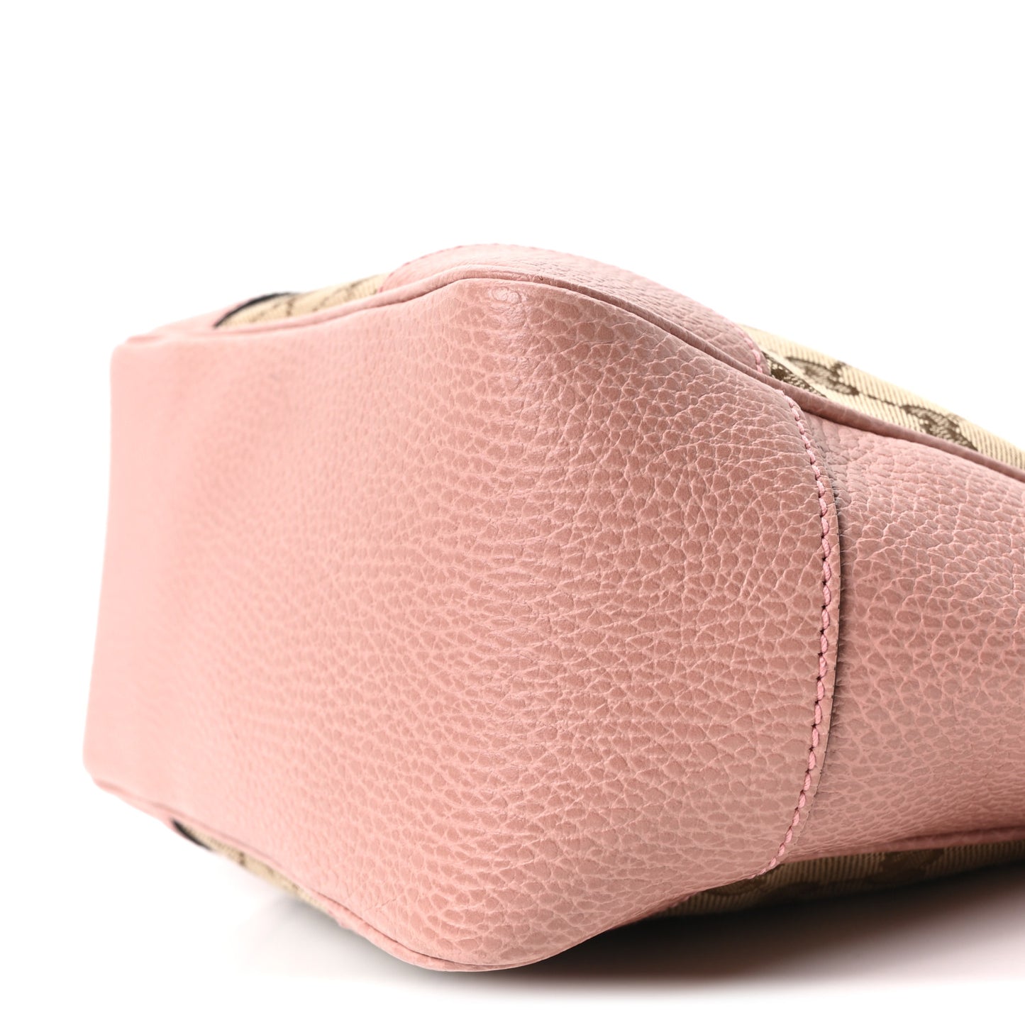 Monogram Small Bree Tote Beige Soft Pink