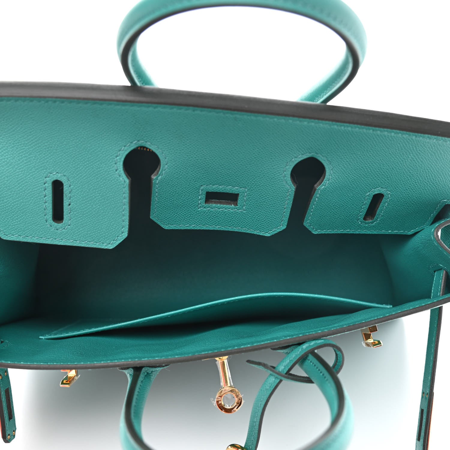 Hermes Epsom Birkin Sellier 25 Bleu Paon 5 of 11