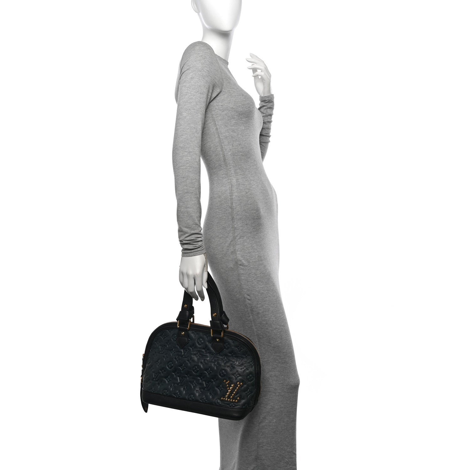 Louis Vuitton Monogram Double Jeu Neo Blue Black 2 of 11