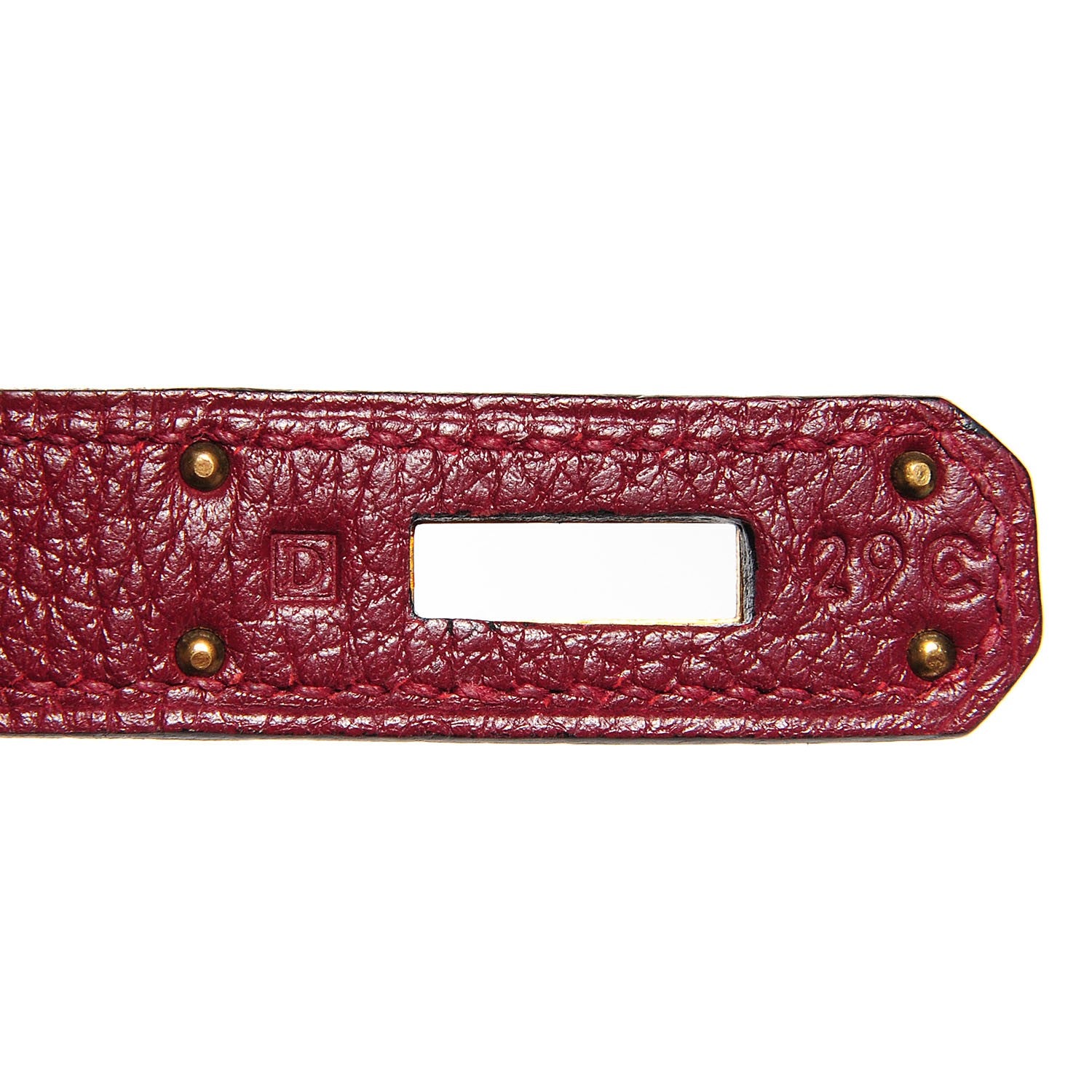 Hermes Fjord Kelly Sellier 35 Rouge H 12 of 23