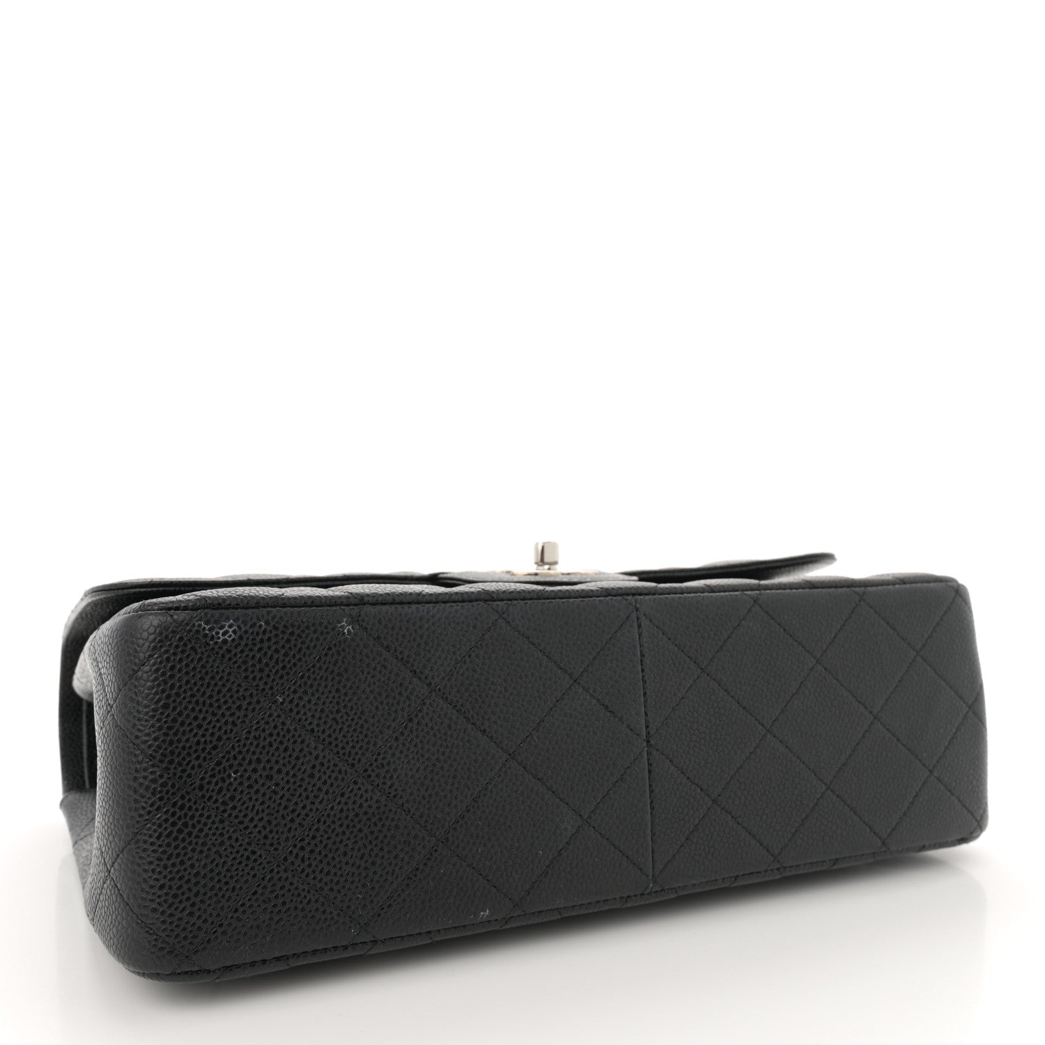 Chanel Caviar Quilted Jumbo Double Flap Black 4 of 14